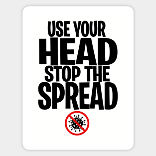 USE YOUR HEAD . . . Sticker